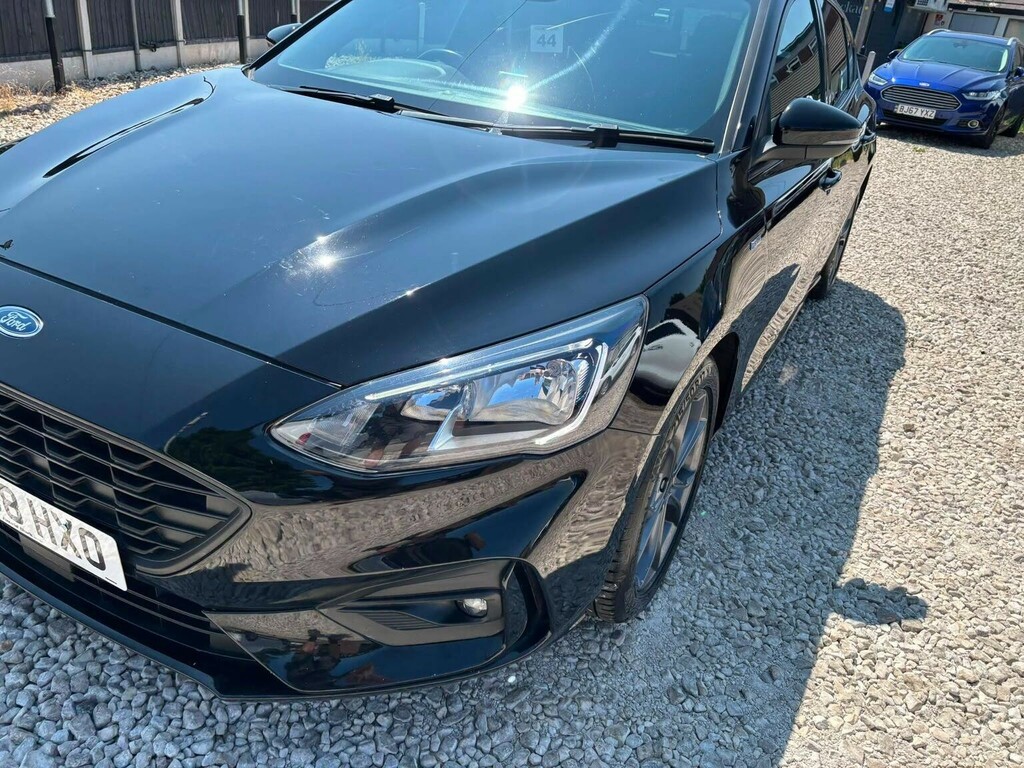 Ford Focus Hatchback 1.0T Ecoboost St-line Euro 6 Ss YV68HXO Black #5