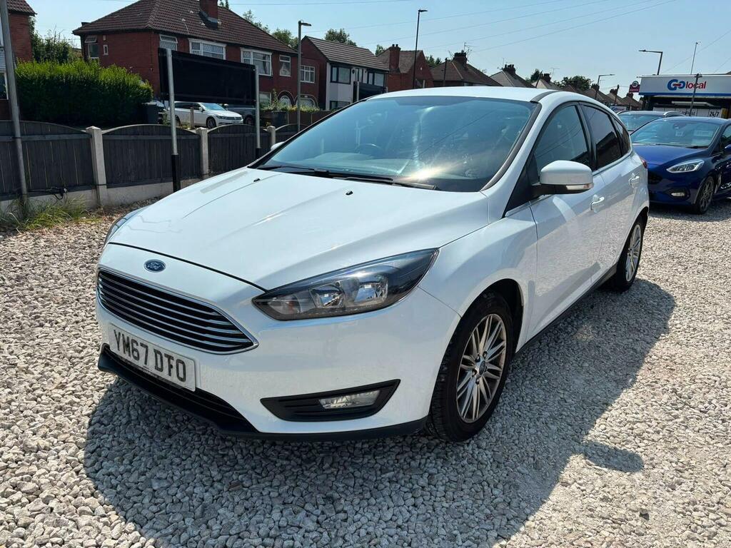 Ford Focus 1.0T Ecoboost Zetec Edition Euro 6 Ss White #2