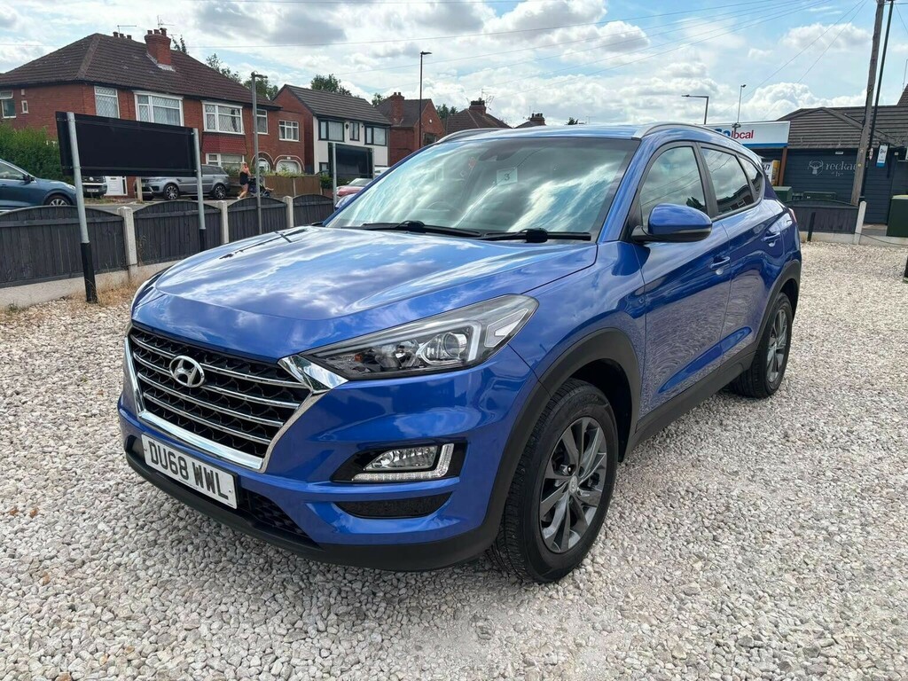 Hyundai Tucson Suv 1.6 Gdi Blue Drive Se Nav Euro 6 Ss 20 DU68WWL Blue #6
