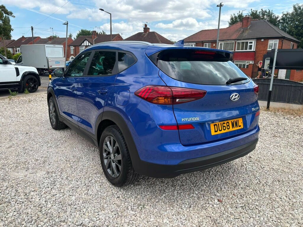 Hyundai Tucson Suv 1.6 Gdi Blue Drive Se Nav Euro 6 Ss 20 DU68WWL Blue #3