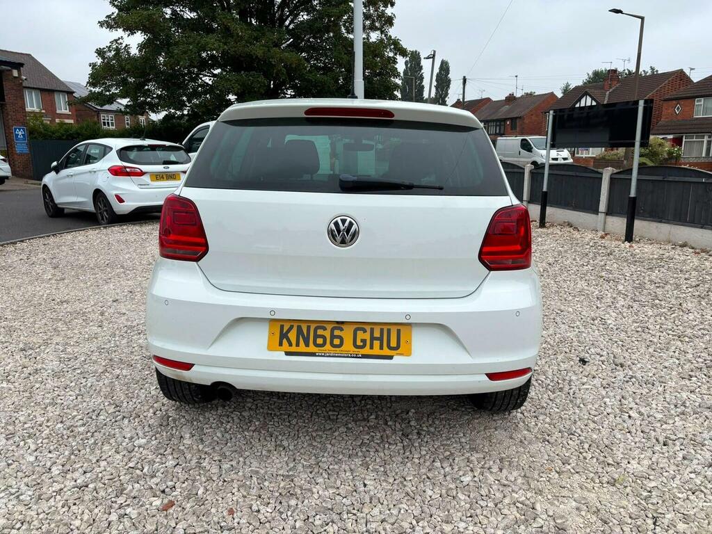 Volkswagen Polo 1.2 Tsi Bluemotion Tech Match Euro 6 Ss White #6