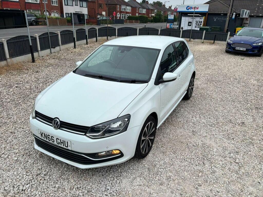 Volkswagen Polo 1.2 Tsi Bluemotion Tech Match Euro 6 Ss White #2