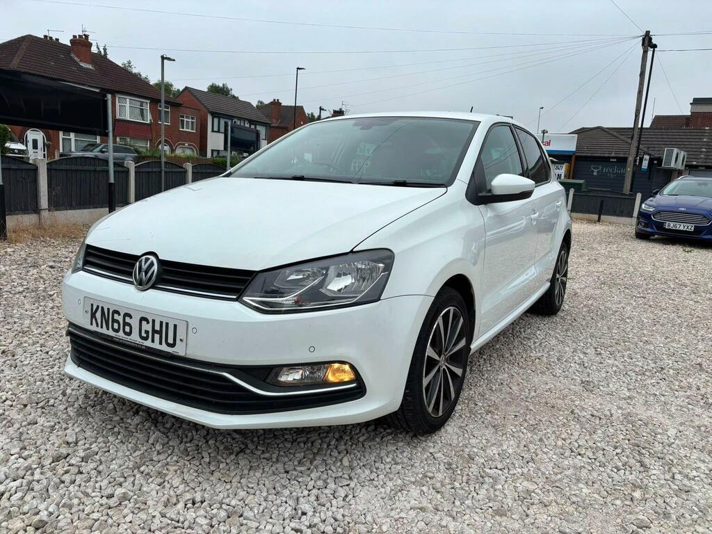 Volkswagen Polo 1.2 Tsi Bluemotion Tech Match Euro 6 Ss White #5