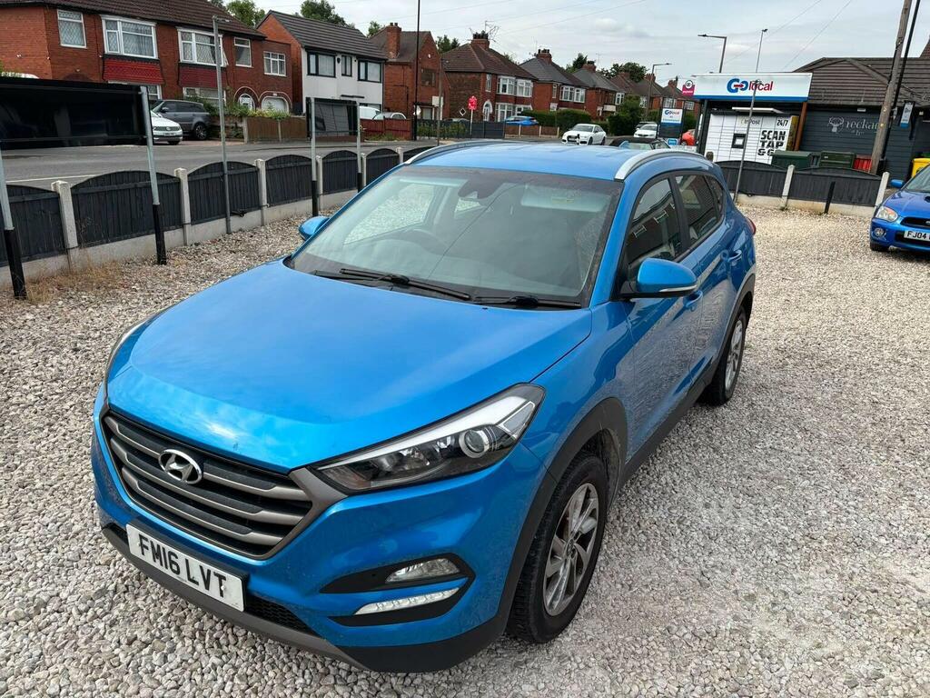 Hyundai Tucson 1.7 Crdi Blue Drive Se Nav Euro 6 Ss Blue #2