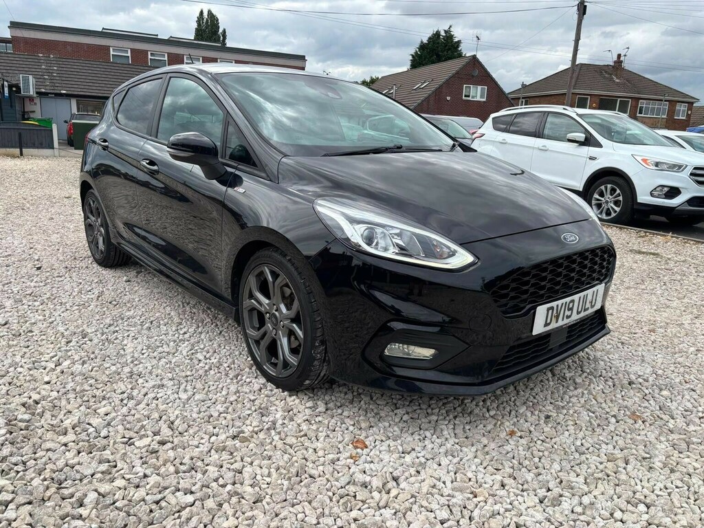 Ford Fiesta 1.0T Ecoboost St-line Euro 6 Ss Black