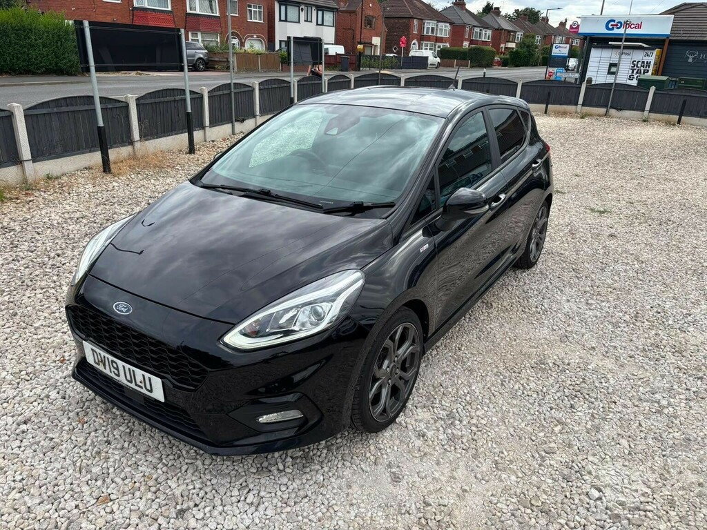 Ford Fiesta 1.0T Ecoboost St-line Euro 6 Ss Black #5