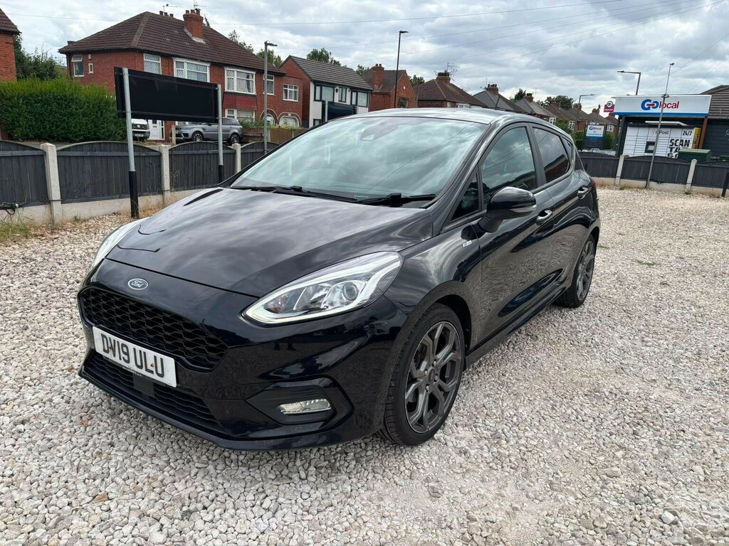 Ford Fiesta 1.0T Ecoboost St-line Euro 6 Ss Black #2