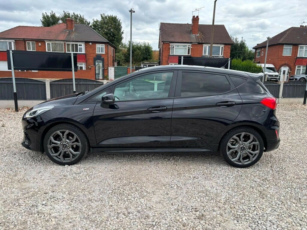 Ford Fiesta 1.0T Ecoboost St-line Euro 6 Ss Black #4