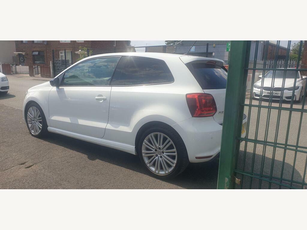 Volkswagen Polo 1.4 Tsi Bluemotion Tech Act Bluegt Dsg Euro 6 S S KM66ZVW White #6