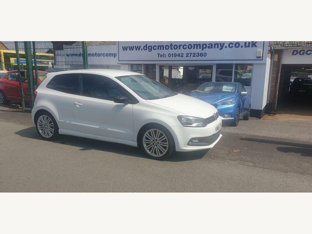 Volkswagen Polo 1.4 Tsi Bluemotion Tech Act Bluegt Dsg Euro 6 S S White