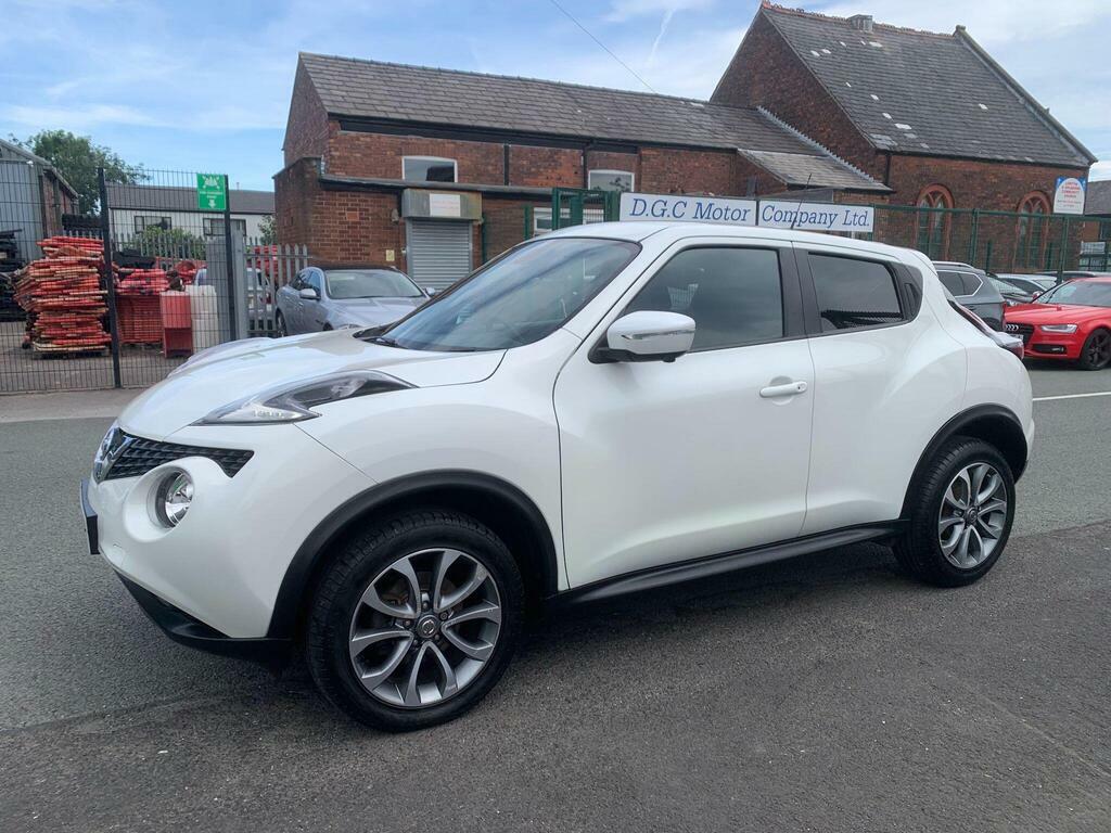 Nissan Juke 1.2 Dig-t Tekna Euro 6 S S DS67GFX White #3