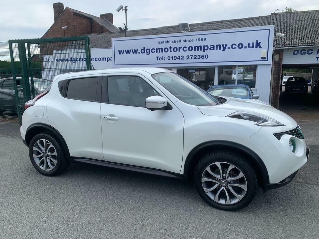 Nissan Juke 1.2 Dig-t Tekna Euro 6 S S White