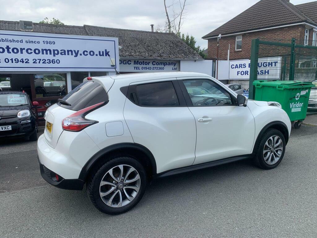 Nissan Juke 1.2 Dig-t Tekna Euro 6 S S DS67GFX White #6