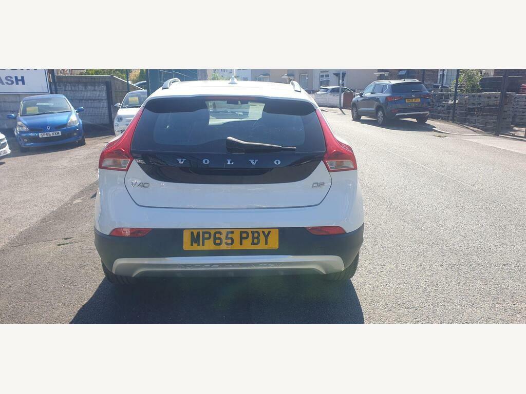 Volvo V40 Cross Country 2.0 D2 Lux Euro 6 S S White #3