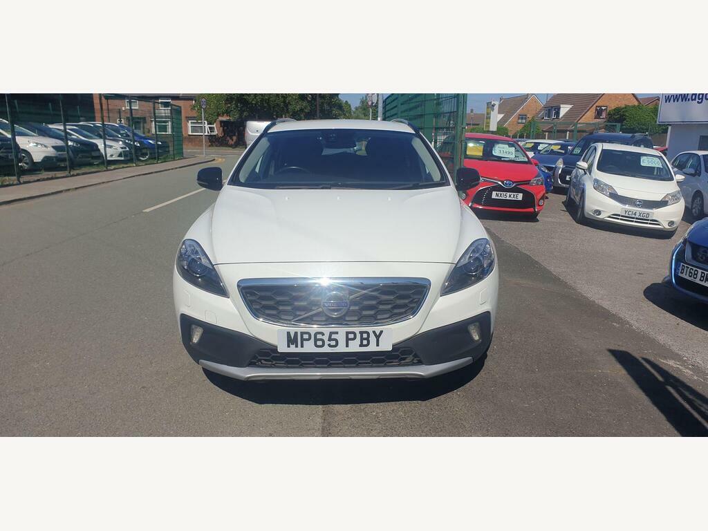 Volvo V40 Cross Country 2.0 D2 Lux Euro 6 S S White #2