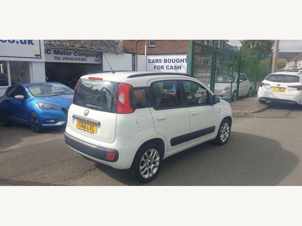 Fiat Panda 1.2 Lounge Euro 6 White #3