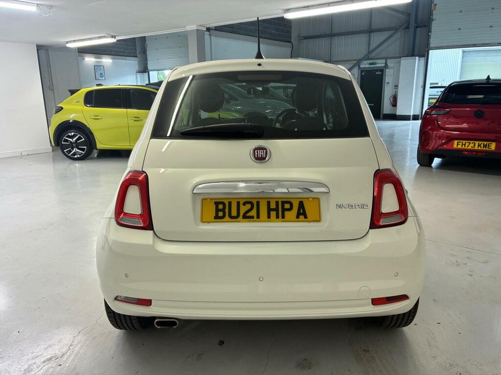 Fiat 500 Hatchback 1.0 Mhev Lounge Euro 6 Ss 20212 BU21HPA White #5