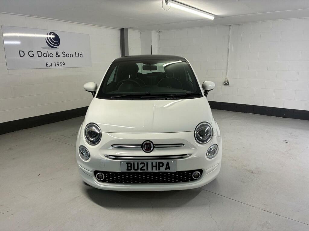 Fiat 500 Hatchback 1.0 Mhev Lounge Euro 6 Ss 20212 BU21HPA White #2