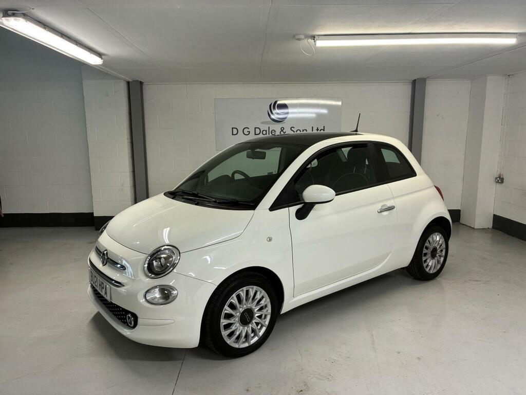 Fiat 500 Hatchback 1.0 Mhev Lounge Euro 6 Ss 20212 White