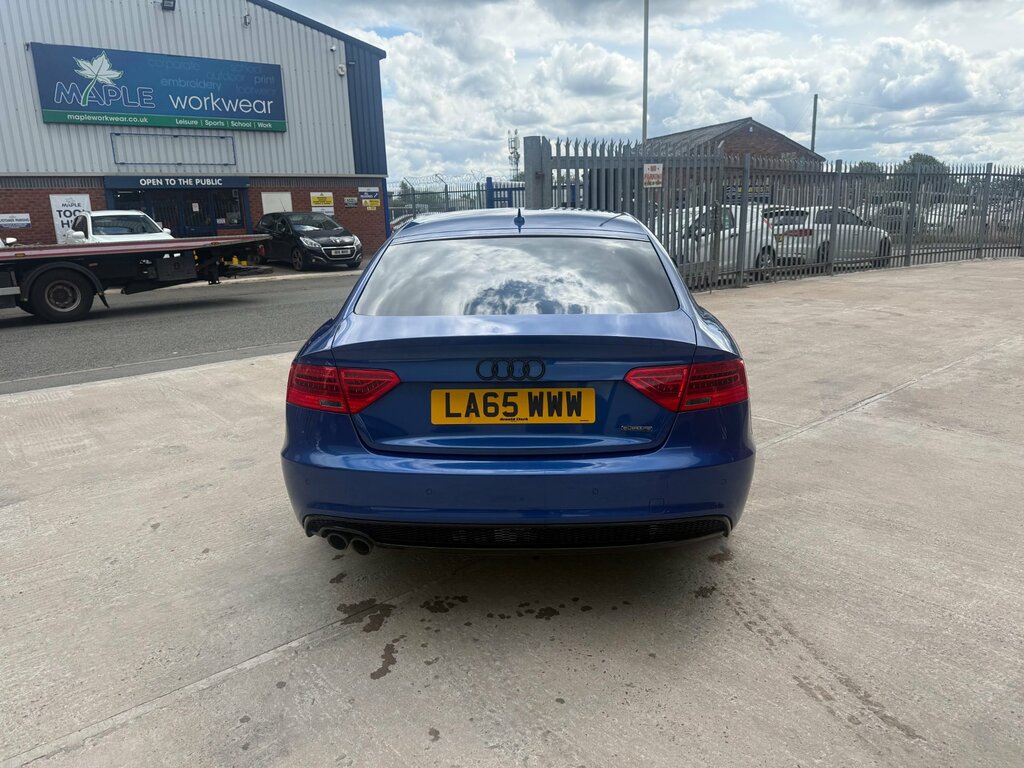 Audi A5 3.0 Tdi V6 Black Edition Plus Sportback Blue #4