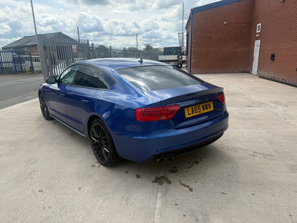 Audi A5 3.0 Tdi V6 Black Edition Plus Sportback Blue #5