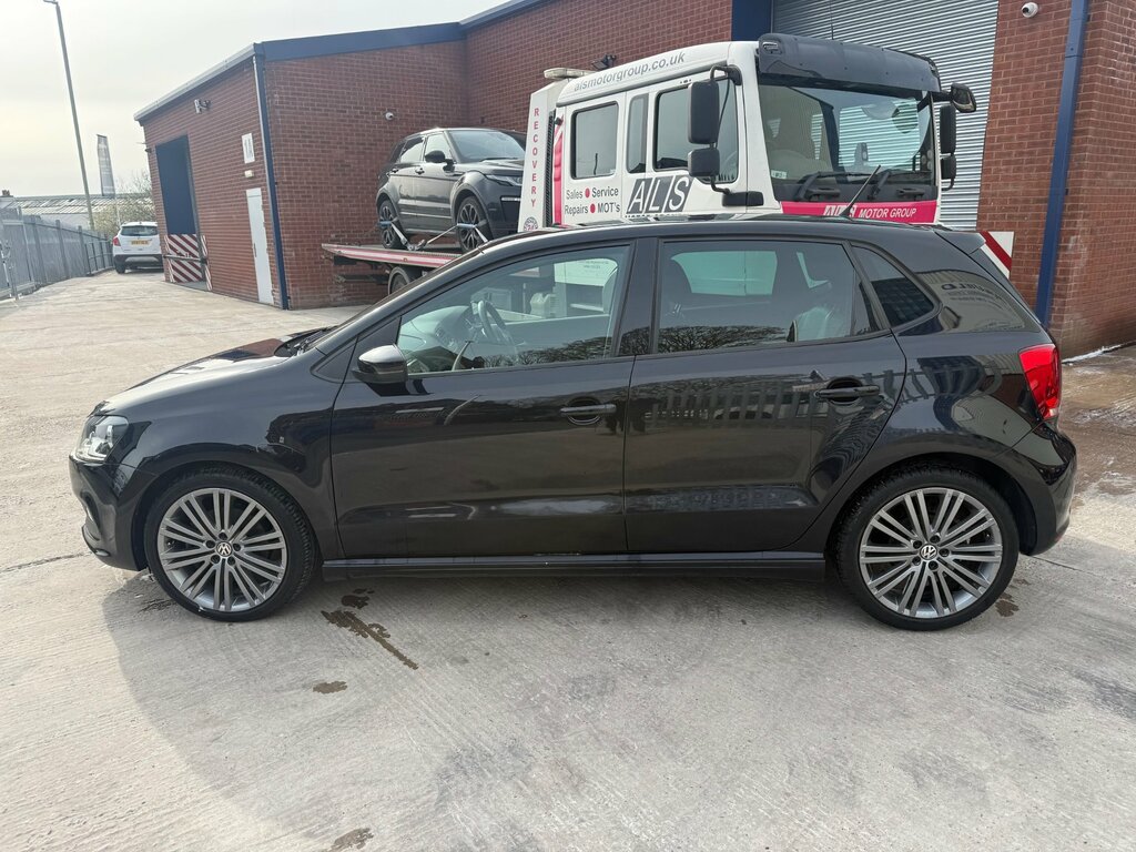 Volkswagen Polo 1.2 Tdi Match Euro 5 Black #5