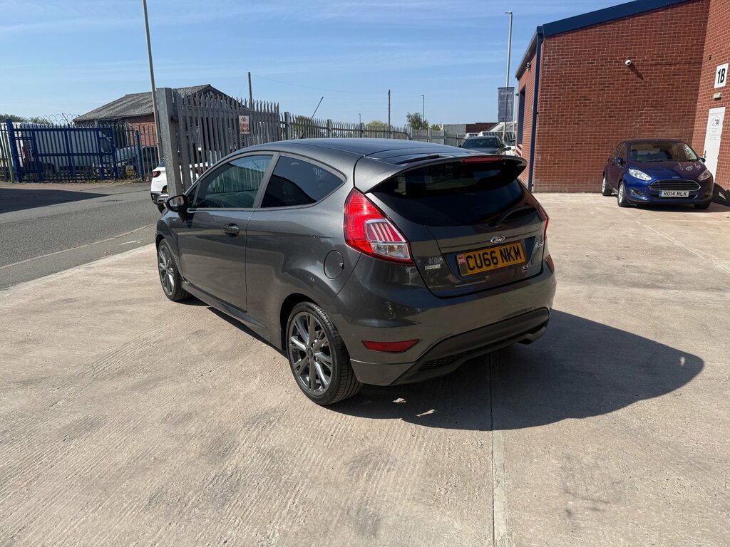 Ford Fiesta 1.0T Ecoboost St-line Hatchback Grey #4