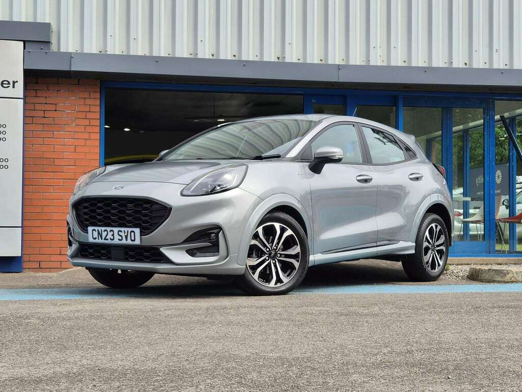Ford Puma St-line Silver