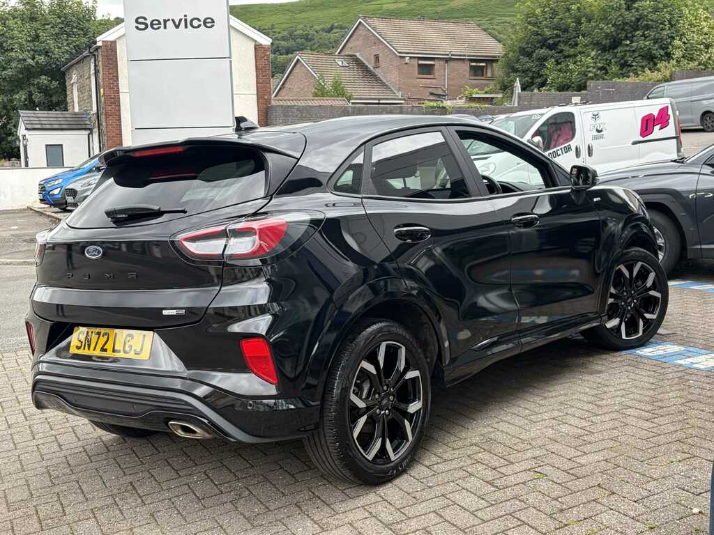 Ford Puma St-line X Mhev SN72LGJ Black #4