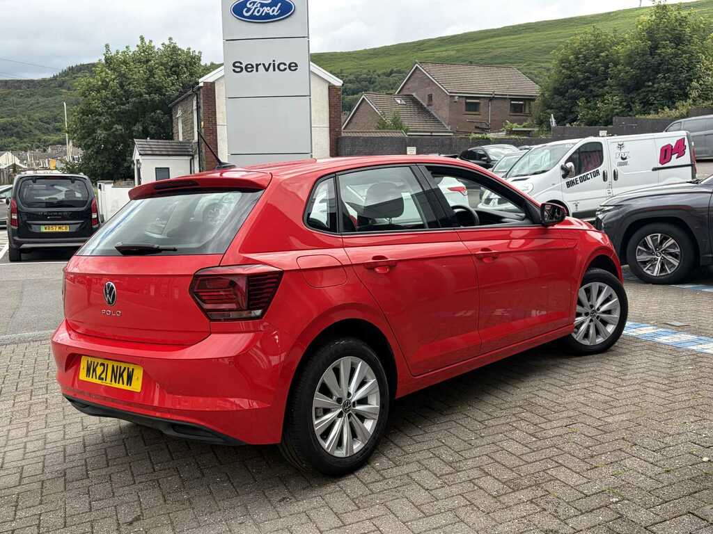 Volkswagen Polo Sel Tsi S-a WK21NKW Red #4