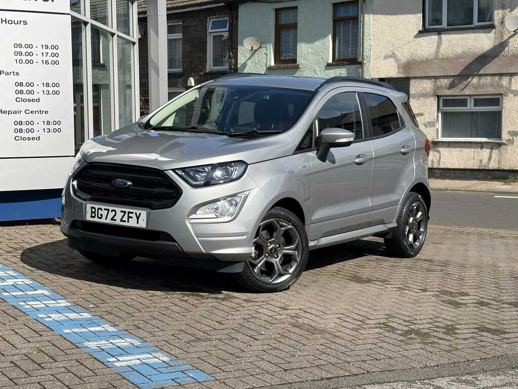 Ford Ecosport St-line BG72ZFY Silver