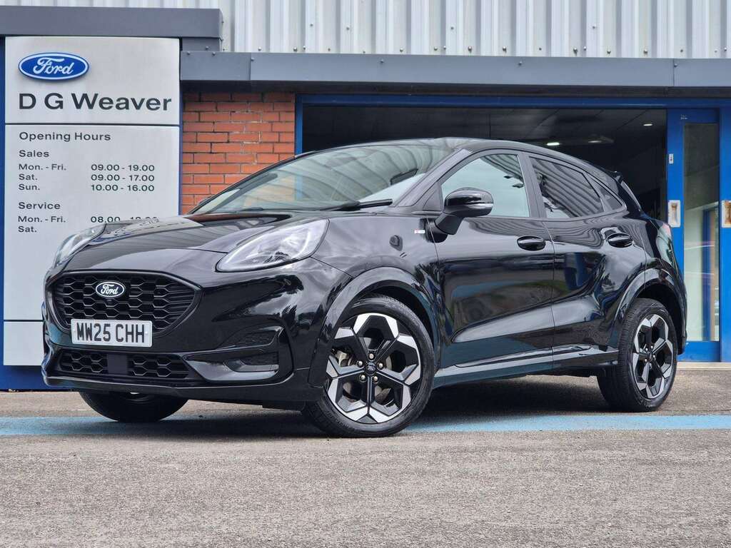 Ford Puma St-line X Mhev Black