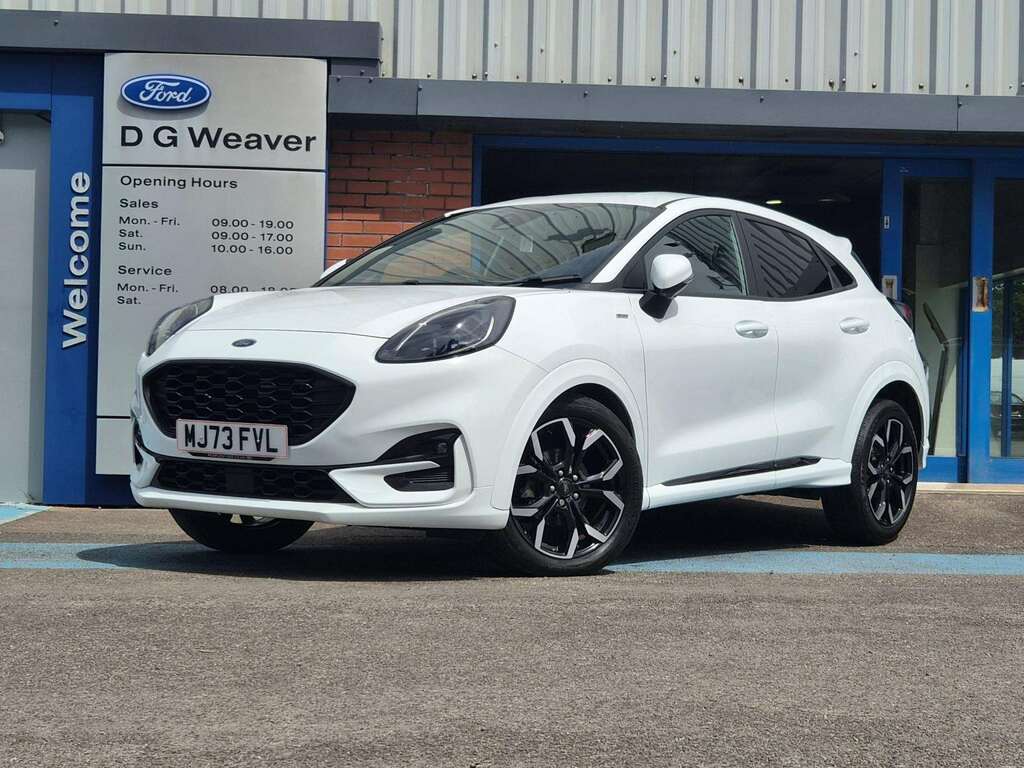 Ford Puma St-line X Mhev White