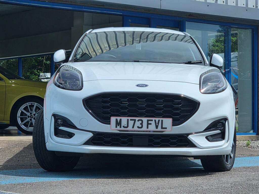 Ford Puma St-line X Mhev MJ73FVL White #2