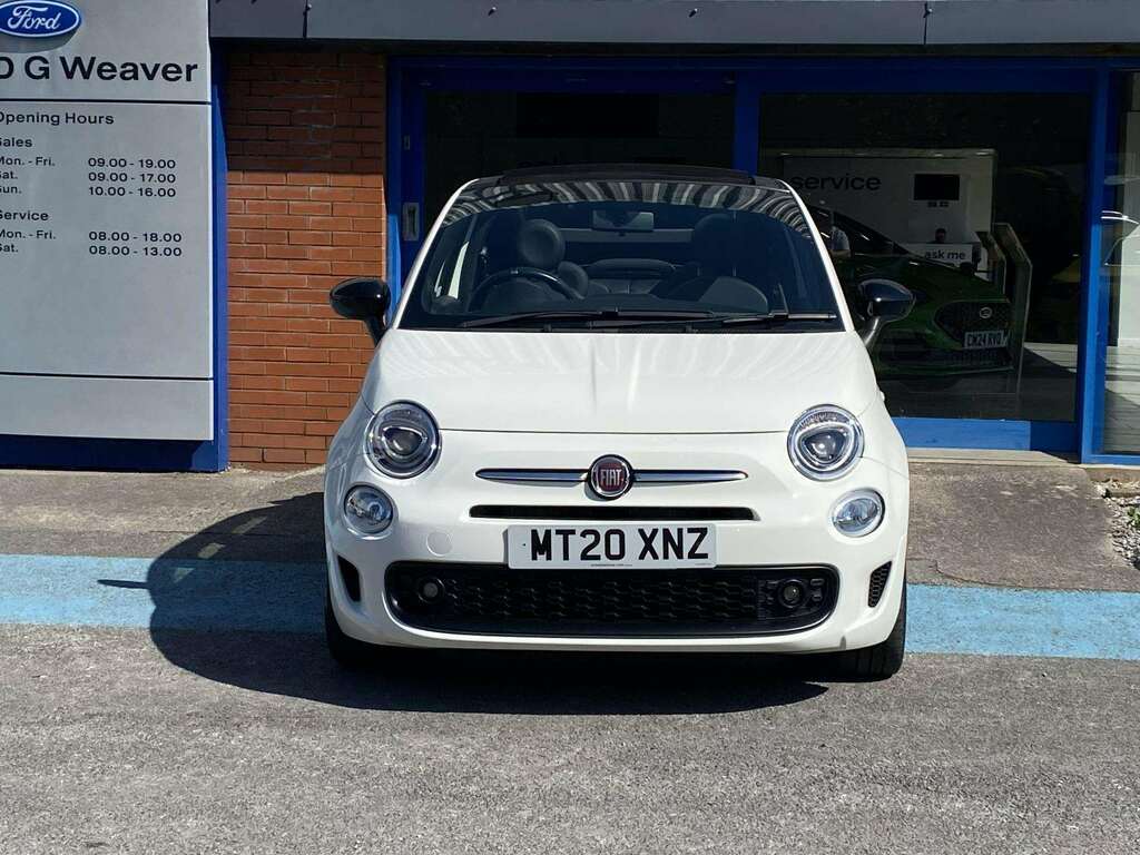 Fiat 500C C Rockstar White #2