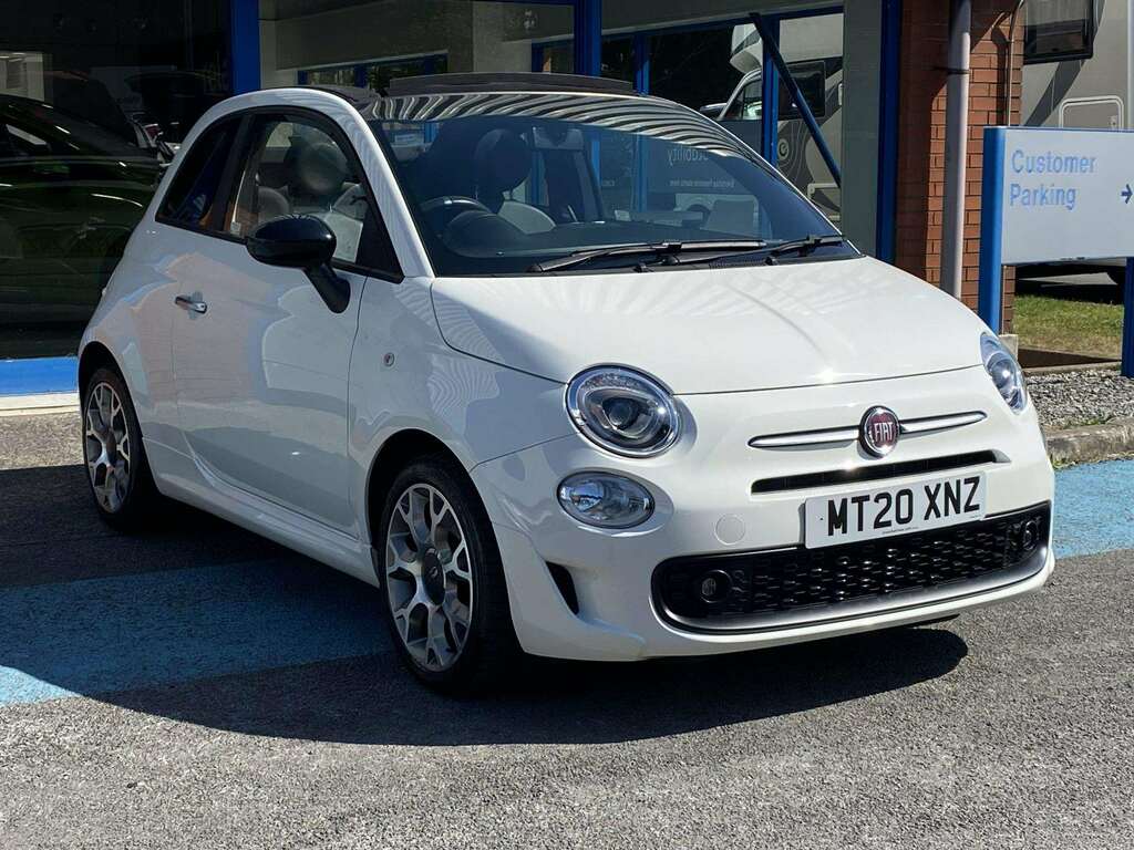 Fiat 500C C Rockstar White #4