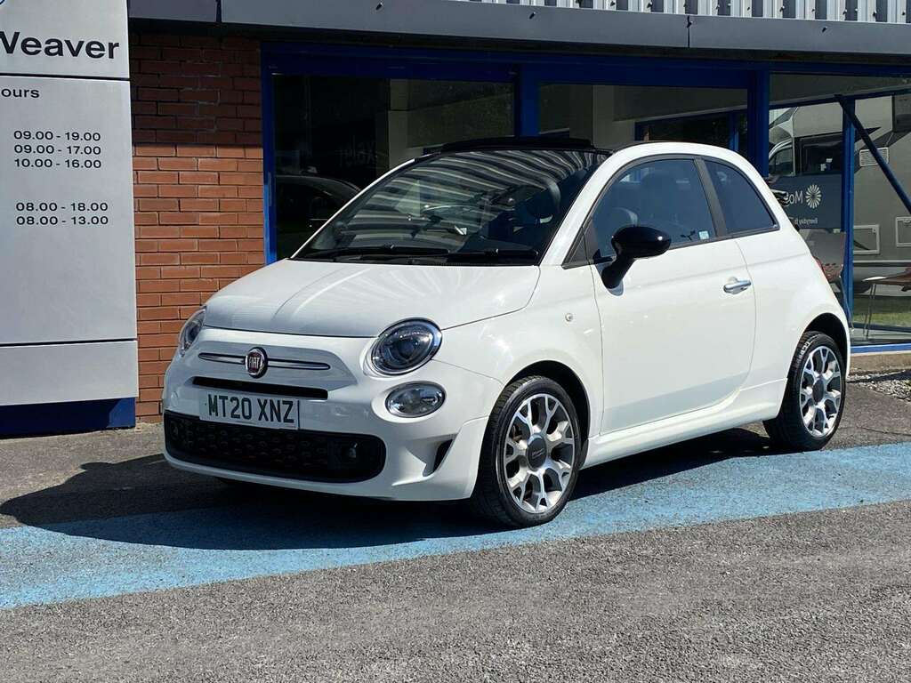 Fiat 500C C Rockstar White