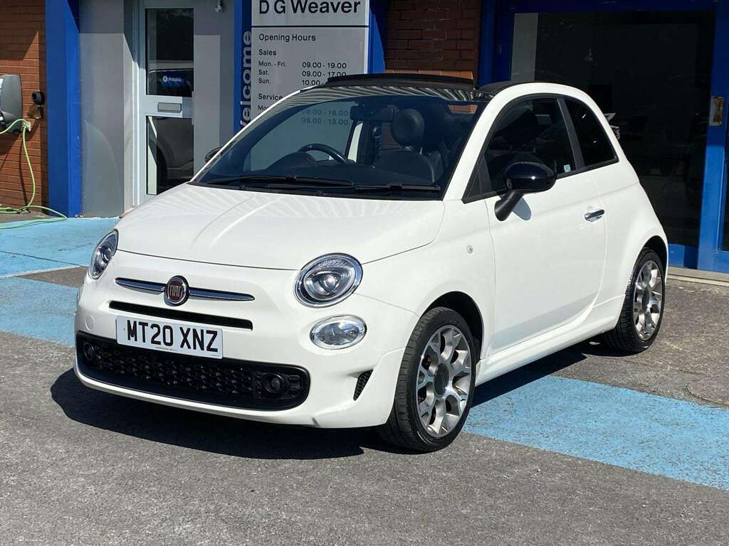 Fiat 500C C Rockstar White #3
