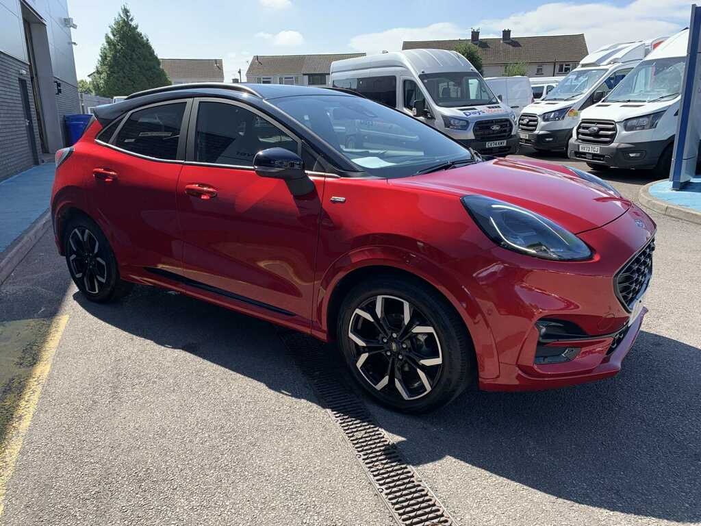 Ford Puma St-line X Mhev EA73KLC Red #3