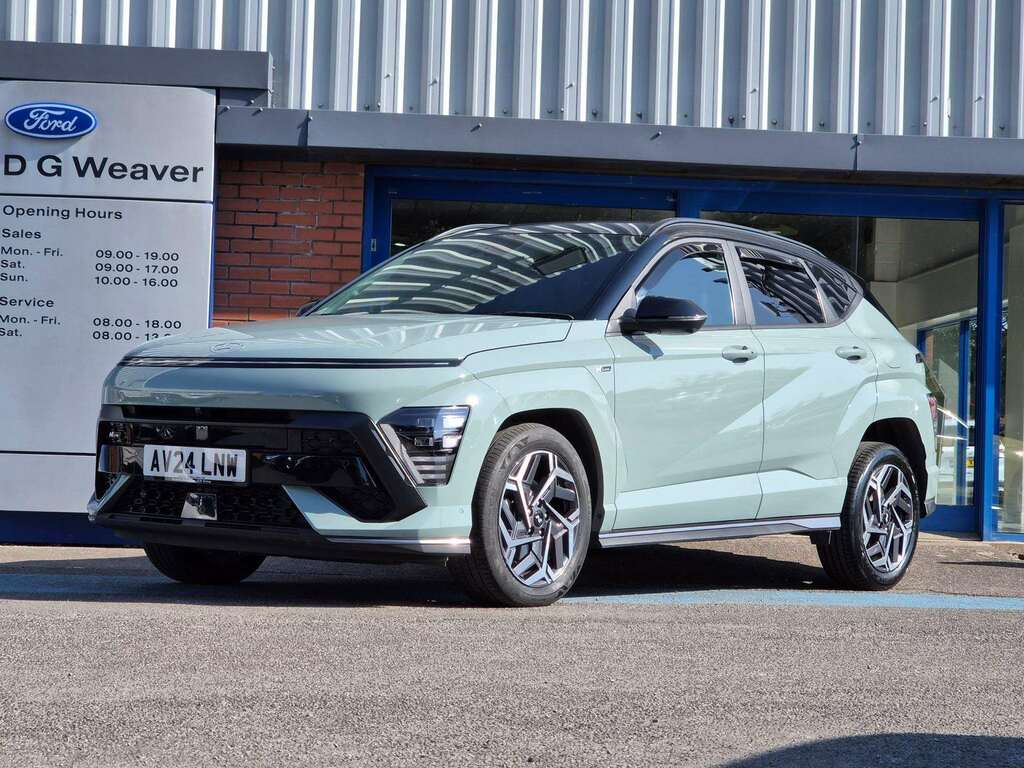 Hyundai Kona N Line S T-gdi Green