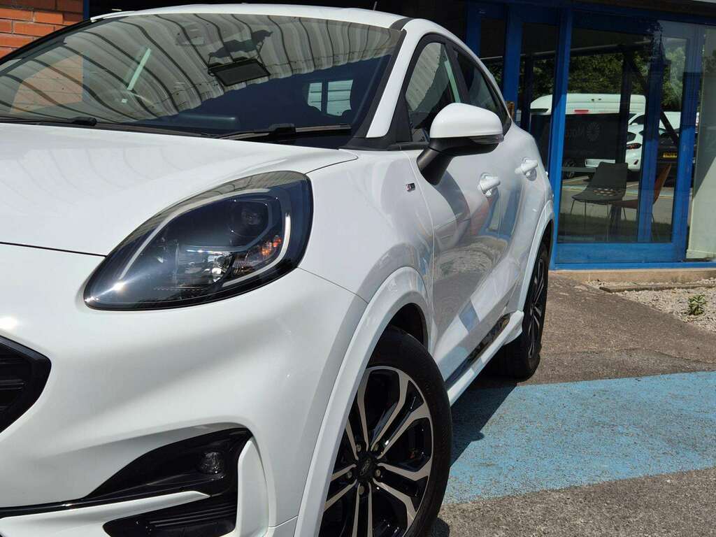 Ford Puma St-line Mhev CX73XNJ White #3