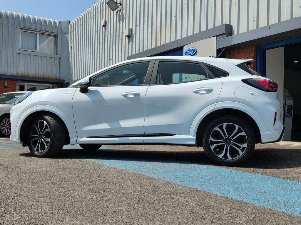 Ford Puma St-line Mhev CX73XNJ White #6