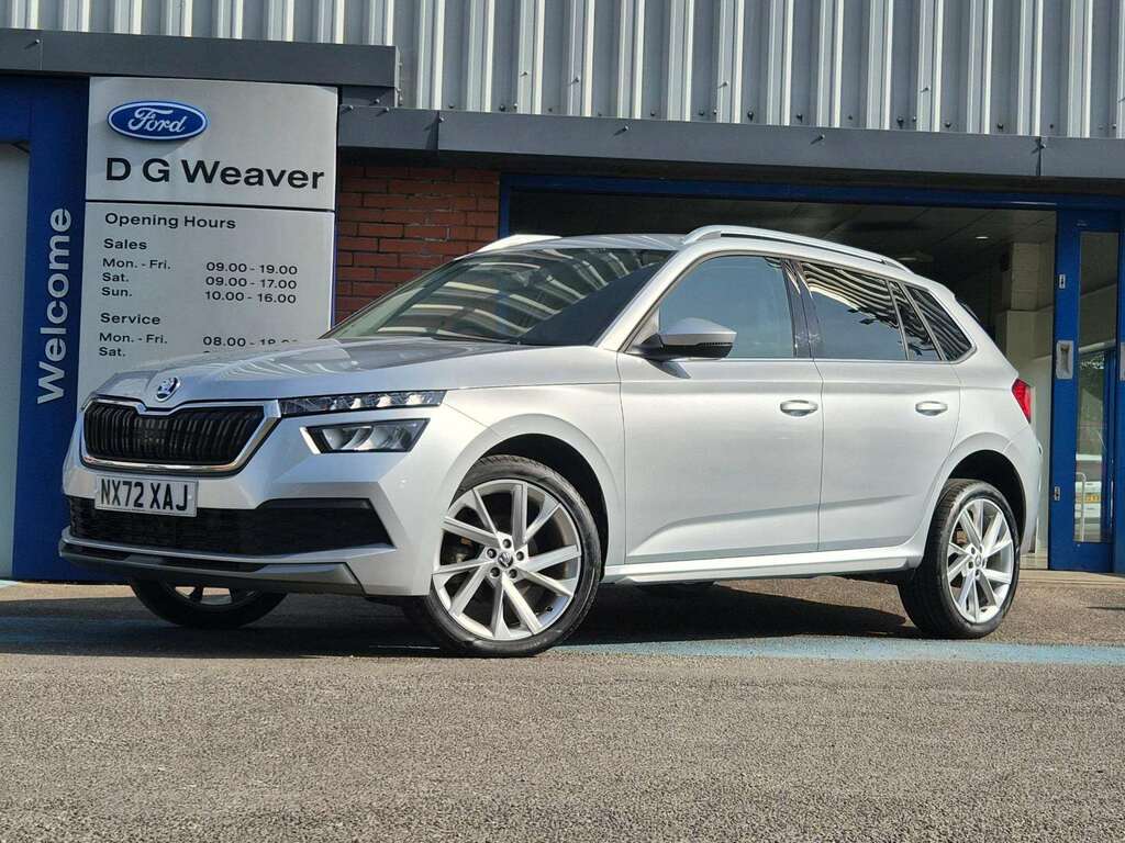 Skoda Kamiq Se L Executive Tsi NX72XAJ Silver