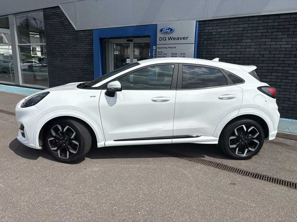 Ford Puma St-line X Mhev CJ73BYH White #3