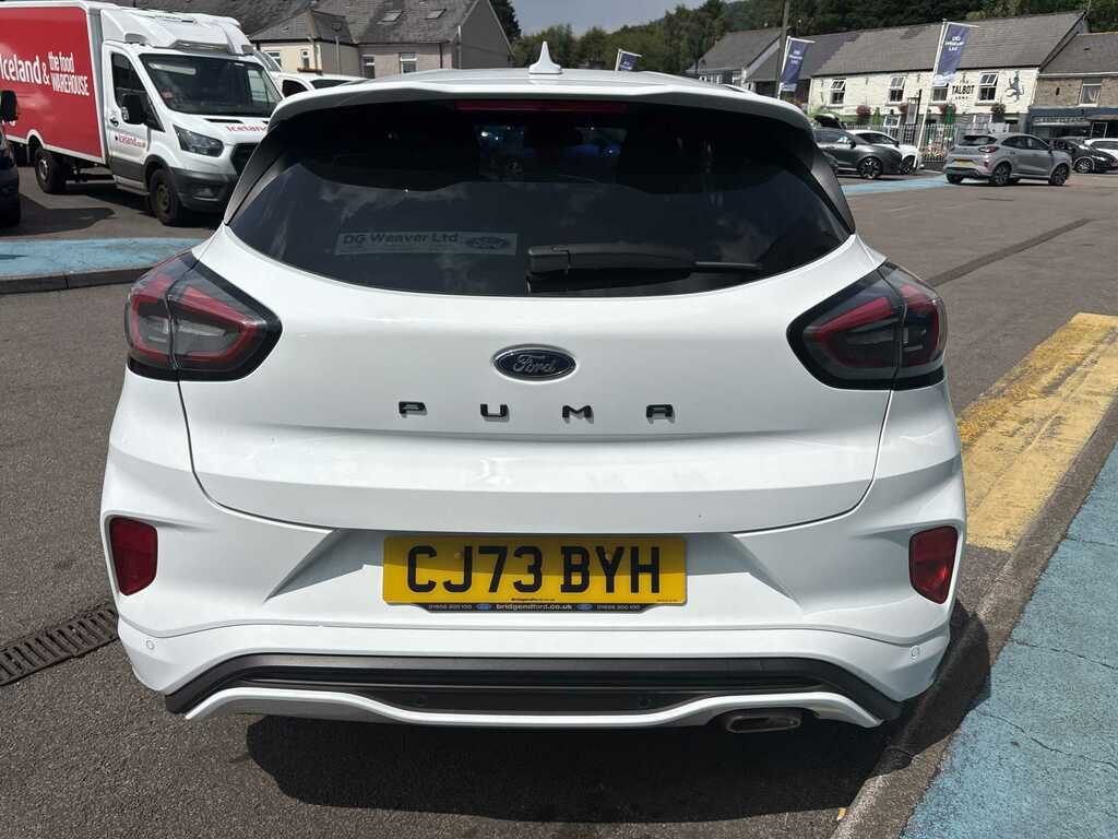 Ford Puma St-line X Mhev CJ73BYH White #5