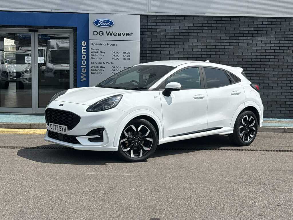 Ford Puma St-line X Mhev White