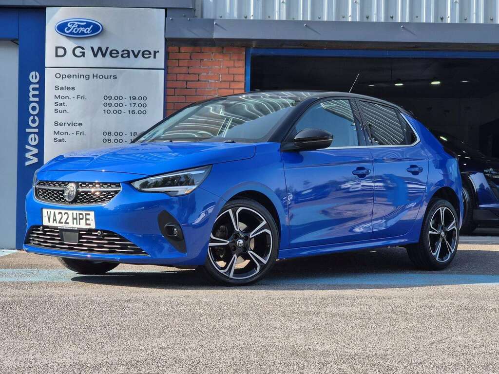 Vauxhall Corsa Elite Edition Turbo Blue