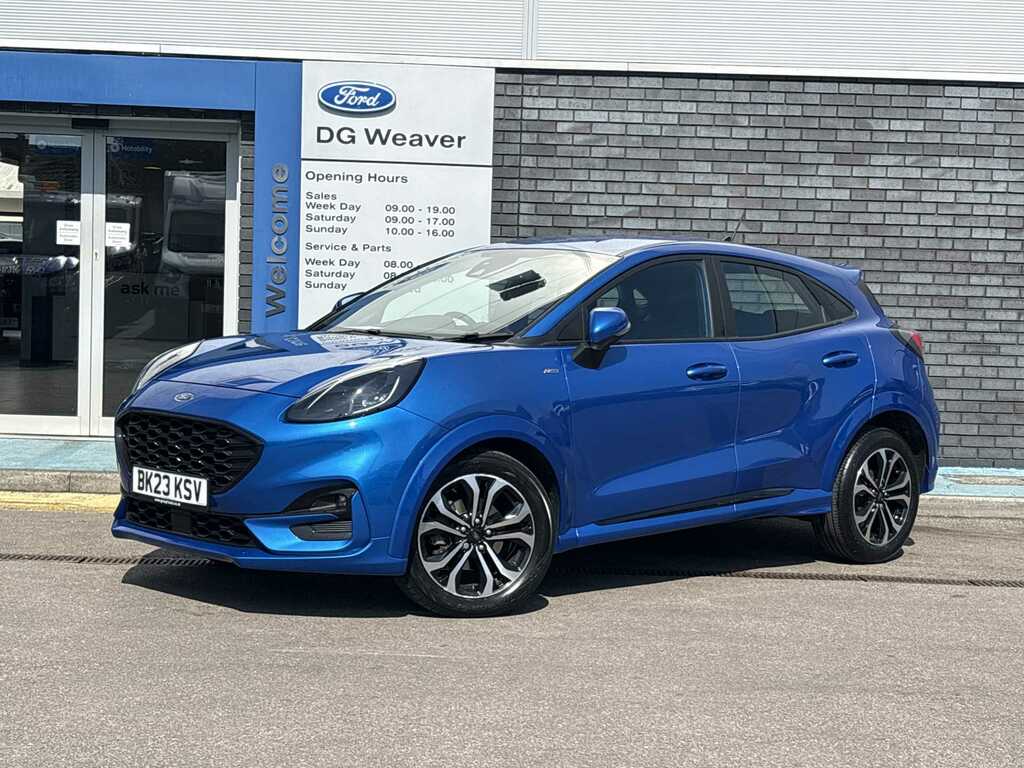 Ford Puma St-line Mhev Blue
