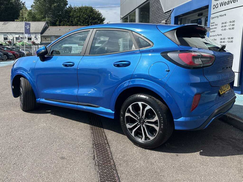 Ford Puma St-line Mhev Blue #4