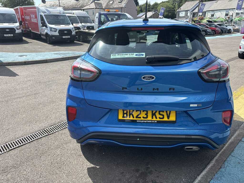 Ford Puma St-line Mhev Blue #5